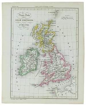 Imagen del vendedor de REGNO UNITO DELLA GRAN BRETAGNA E D'IRLANDA.: a la venta por Bergoglio Libri d'Epoca