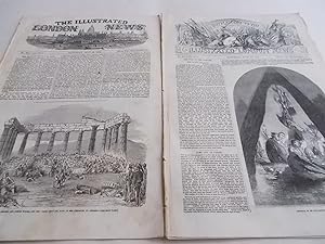 Seller image for The Illustrated London News (Complete Double Issue: Vol. XXV Nos. 692 & 693, July 15, 1854) With Lead Articles "The Military Revolt in Spain" and "The War on the Danube" for sale by Bloomsbury Books