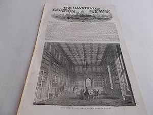 The Illustrated London News (Single Complete Issue: Vol. XXV No. 697, August 12, 1854) With Lead ...