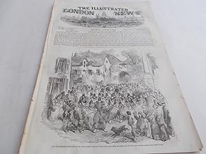 Image du vendeur pour The Illustrated London News (Single Complete Issue: Vol. XXV No. 699, August 26, 1854) With Lead Article "The First Blow" and Supplement mis en vente par Bloomsbury Books