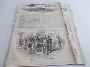 The Illustrated London News (Single Complete Issue: Vol. XXV No. 714, November 25, 1854) With Lea...