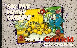 Imagen del vendedor de Garfield 1986 Desk Calendar - "Big, Fat, Hairy Dreams" a la venta por Florida Mountain Book Co.