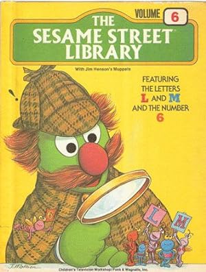 Image du vendeur pour The Sesame Street Library With Jim Henson's Muppets Volume 6 Featuring The Letters L And M And The Number 6 mis en vente par Nanny's Web