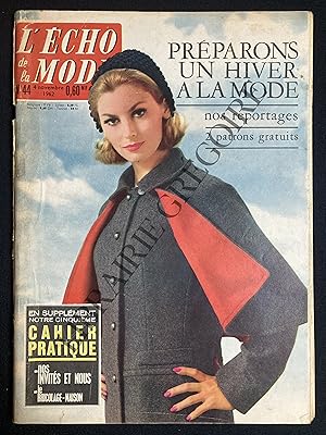 L'ECHO DE LA MODE-N°44-4 NOVEMBRE 1962