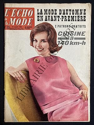 L'ECHO DE LA MODE-N°33-19 AOUT 1962