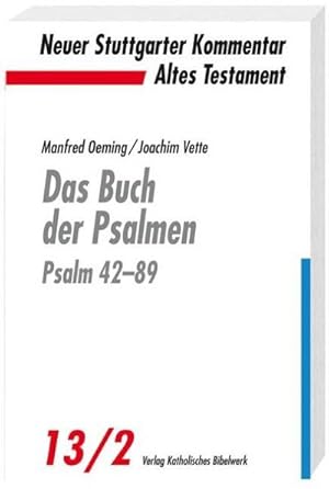 Bild des Verkufers fr Neuer Stuttgarter Kommentar, Altes Testament Das Buch der Psalmen, Psalm 42-89 zum Verkauf von AHA-BUCH GmbH