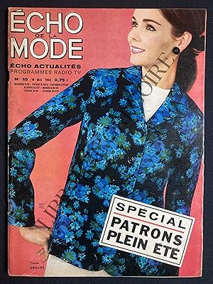 ECHO DE LA MODE-N°19-10 MAI 1964