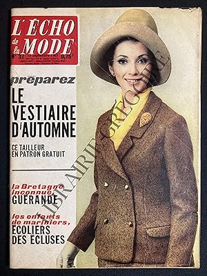 L'ECHO DE LA MODE-N°37-15 SEPTEMBRE 1963