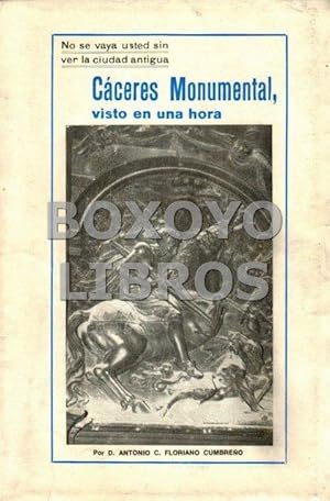 Imagen del vendedor de Cceres Monumental. Visto en una hora a la venta por Boxoyo Libros S.L.