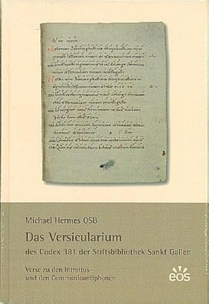 Seller image for Das Versicularium des Codex 381 der Stiftsbibliothek St. Gallen for sale by Rheinberg-Buch Andreas Meier eK