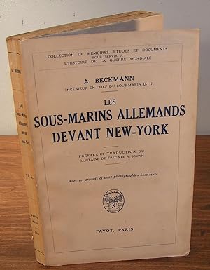 LES SOUS-MARINS ALLEMANDS DEVANT NEW-YORK