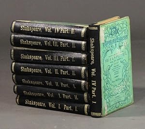 Seller image for The dramatic works of William Shakespeare, from the text of Johnson, Stevens, and Reed, with glossarial notes, life, etc. By William Hazlitt Esq for sale by Rulon-Miller Books (ABAA / ILAB)