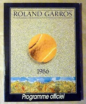 Image du vendeur pour Roland Garros. Programme Officiel 1986. mis en vente par librairie sciardet