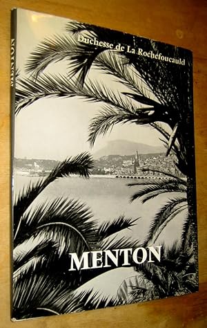Image du vendeur pour Menton mis en vente par Les Livres du Pont-Neuf
