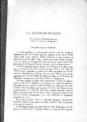 LA GEOMORFOLOGIA.