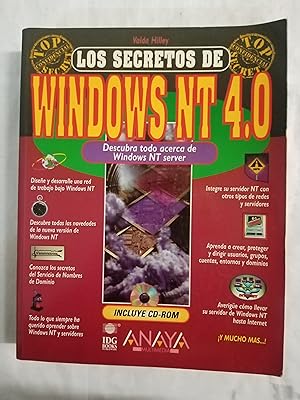 Imagen del vendedor de LOS SECRETOS DE WINDOWS NT 4 0 Descubra todo acerca de Windows NT server a la venta por Gibbon Libreria