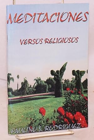 Imagen del vendedor de Meditaciones: versos religiosos a la venta por Bolerium Books Inc.