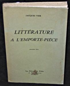 Seller image for Littrature  l'emporte-pice for sale by crealivres