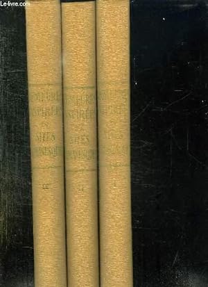 Seller image for 3 TOMES. DEMEURES INSPIREES ET SITES ROMANESQUES. for sale by Le-Livre