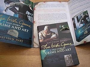 The Irish Game. A True Story of Crime and Art ***PLUS Promotional Brocure ***