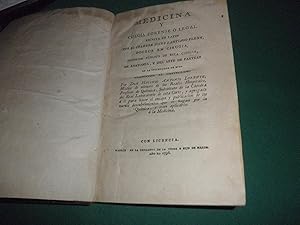 Medicina o cirugía forense o legal escrita en latín.