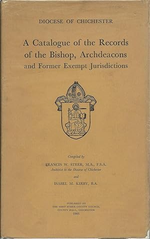 Records of Diocese of Chichester Volume 1