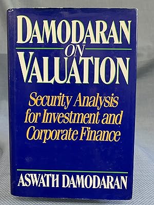 Immagine del venditore per Damodaran on Valuation: Security Analysis for Investment and Corporate Finance venduto da Bryn Mawr Bookstore