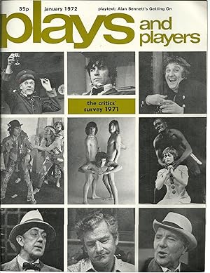 PLAYS AND PLAYERS, Vol. 19 Nº4. January 1972