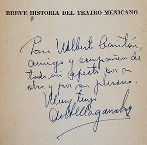 Seller image for Breve Historia del Teatro Mexicano for sale by Lirolay