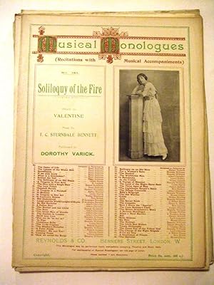 Soliloquy of the Fire (Musical Monologues No 161)