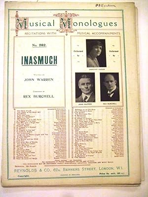 Inasmuch (Musical Monologues No 282)