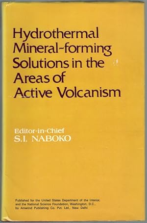 Bild des Verkufers fr Hydrothermal Mineral-Forming Solutions in the Areas of Active Volcanism. Translated from Russian. Published for the United States Departmen of the Interior and the National Science Foundation, Washington, D. C. zum Verkauf von Antiquariat Fluck