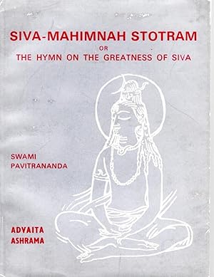 Image du vendeur pour Siva-Mahimnah Stotram or the Hymn on the Greatness of Siva mis en vente par Book Booth