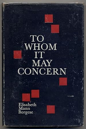 Image du vendeur pour To Whom It May Concern mis en vente par Between the Covers-Rare Books, Inc. ABAA