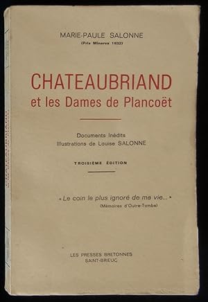 Seller image for CHATEAUBRIAND ET LES DAMES DE PLANCOT. for sale by Librairie Franck LAUNAI