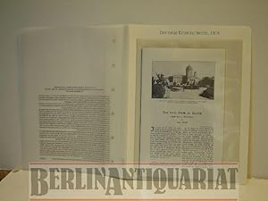 Bild des Verkufers fr Der neue Dom zu Berlin und sein Meister. In der Original-Verlagsmappe, mit dem Begleittext. zum Verkauf von BerlinAntiquariat, Karl-Heinz Than