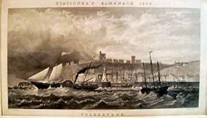 Seller image for STATIONERS' ALMANACK 1858. FOLKESTONE. ENGRAVED BY T.A. PRIOR AFTER A DRAWING BY G.H. ANDREWS. for sale by Marrins Bookshop
