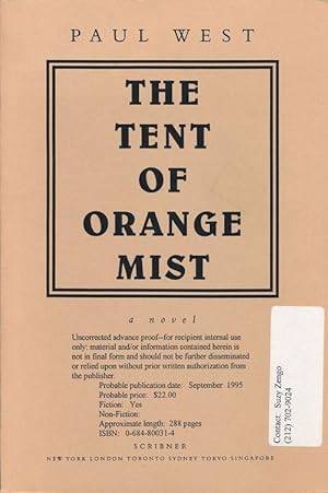 Imagen del vendedor de The Tent of Orange Mist a la venta por Good Books In The Woods