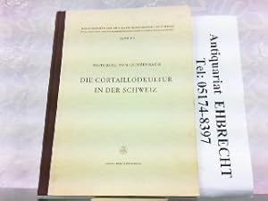 Die Cortaillodkultur in der Schweiz. Monographien zur Ur- und Frühgeschichte der Schweiz Bd. VII.