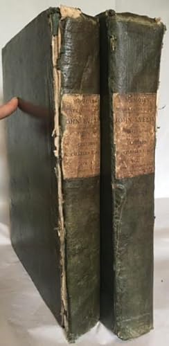 Bild des Verkufers fr Memoirs : illustrative of the life and writings of John Evelyn, Esq. F.R.S. author of the "Sylva," &c. &c. comprising his diary, from the year 1641 to 1705-6, and a selection of his familiar letters. To which is subjoined, the private correspondence between King Charles I. and his Secretary of State, Sir Edward Nicholas, whilst His Majesty was in Scotland, 1641, and at other times during the Civil War ; also between Sir Edward Hyde, afterwards Earl of Clarendon, and Sir Richard Browne, Ambassador to the Court of France, in the time of King Charles I. and the usurpation. The whole now first published, from the original Mss. In two volumes. / edited by William Bray, Esq. Fellow and Treasurer of the Society of Antiquaries of London. . zum Verkauf von Foster Books - Stephen Foster - ABA, ILAB, & PBFA