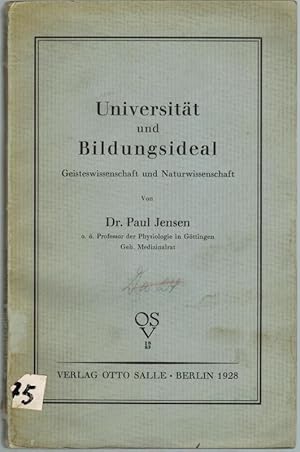 Universität und Bildungsideal.