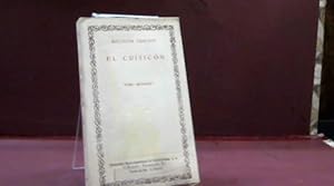 Seller image for EL CRITICON TOMO 2 BALTASAR GRACIAN for sale by LIBRERIA ANTICUARIA SANZ