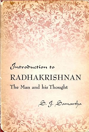 Imagen del vendedor de Introduction to Radhakrishnan The Man and His Thought a la venta por Book Booth