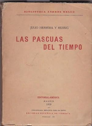 Seller image for Las Pascuas del tiempo for sale by LIBRERA GULLIVER