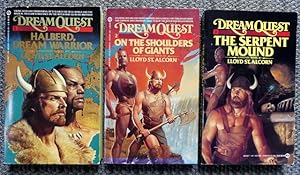 DREAMQUEST TRILOGY. 1. HALBERD, DREAM WARRIOR. 2. ON THE SHOULDERS OF GIANTS. 3. THE SERPENT MOUN...