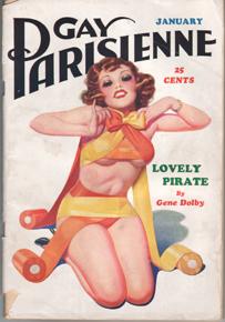 Gay Parisienne / January, 1936 /Volume VII, No.1 [Enoch Bolles or George Quintana] early cheeseca...