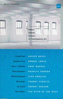Robert Lehman Lectures on Contemporary Art