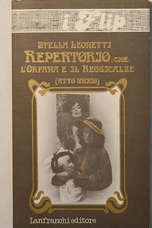 Imagen del vendedor de Repertorio, cio: l'orfana e il reggicalze a la venta por NOMBELA LIBROS USADOS