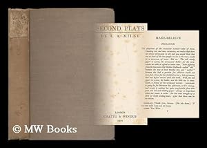 Bild des Verkufers fr Second plays / by A.A. Milne zum Verkauf von MW Books