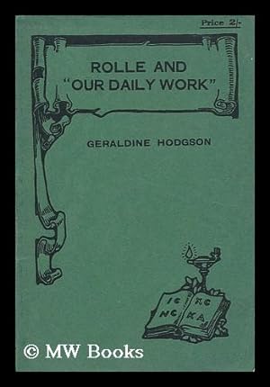 Seller image for Rolle and "Our daily work" for sale by MW Books